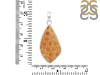 Fossilized Coral Pendant-SP FSC-1-45