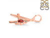 Garnet & White Topaz Alphabet A Pendant GAR-RDA-1.