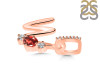 Garnet & White Topaz Alphabet W Pendant GAR-RDA-101.