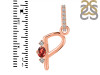 Garnet & White Topaz Alphabet P Pendant GAR-RDA-42.