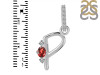 Garnet & White Topaz Alphabet P Pendant GAR-RDA-42.