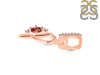 Garnet & White Topaz Alphabet P Pendant GAR-RDA-42.