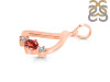 Garnet & White Topaz Alphabet D Pendant GAR-RDA-56.