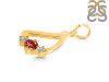 Garnet & White Topaz Alphabet D Pendant GAR-RDA-56.