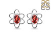 Garnet Stud Earring GAR-RDE-12.