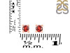 Garnet Stud Earring GAR-RDE-1293.