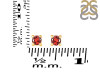 Garnet Stud Earring GAR-RDE-1293.