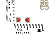Garnet Stud Earring GAR-RDE-1293.