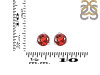 Garnet Stud Earring GAR-RDE-1565.