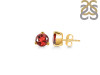 Garnet Stud Earring GAR-RDE-1566.