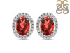 Garnet Stud Earring GAR-RDE-34.