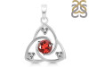 Garnet Triangle Pendant GAR-RDEP-878.
