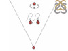 Garnet Jewelry Set GAR-RDN-451-RDE-1317-RDR-4027.