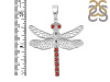 Garnet Dragon Fly Pendant GAR-RDP-158.