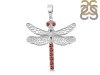 Garnet Dragon Fly Pendant GAR-RDP-158.