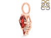 Garnet & White Topaz Pendant GAR-RDP-729.