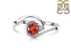 Garnet & White Topaz Ring GAR-RDR-2622.
