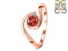 Garnet & White Topaz Ring GAR-RDR-2622.