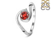 Garnet & White Topaz Ring GAR-RDR-2622.