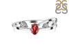 Garnet & White Topaz Ring GAR-RDR-2629.