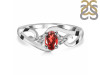 Garnet & White Topaz Ring GAR-RDR-2631.