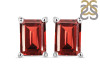 Garnet Stud Earring GAR-RE-11.