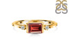 Garnet & White Topaz Ring GAR-RR-135.