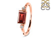 Garnet & White Topaz Ring GAR-RR-135.