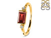 Garnet & White Topaz Ring GAR-RR-135.