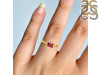 Garnet & White Topaz Ring GAR-RR-135.