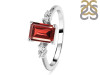Garnet & White Topaz Ring GAR-RR-139.