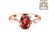 Garnet & White Topaz Ring GAR-RR-318.