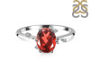 Garnet & White Topaz Ring GAR-RR-318.