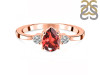 Garnet & White Topaz Ring GAR-RR-335.