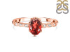 Garnet & White Topaz Ring GAR-RR-35.