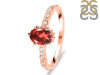 Garnet & White Topaz Ring GAR-RR-35.