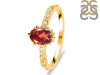 Garnet & White Topaz Ring GAR-RR-35.