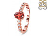 Garnet & White Topaz Ring GAR-RR-419D.