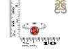 Garnet & White Topaz Ring GAR-RR-426.