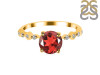Garnet & White Topaz Ring GAR-RR-426.