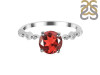 Garnet & White Topaz Ring GAR-RR-426.