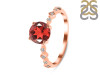 Garnet & White Topaz Ring GAR-RR-426.