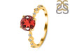 Garnet & White Topaz Ring GAR-RR-426.