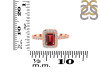 Garnet & White Topaz Ring GAR-RR-432.
