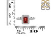 Garnet & White Topaz Ring GAR-RR-432.