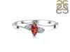 Garnet & White Topaz Ring GAR-RDR-2681.