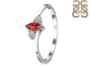 Garnet & White Topaz Ring GAR-RDR-2681.