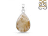 Golden Rutile Pendant-SP GDR-1-18