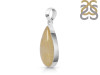 Golden Rutile Pendant-SP GDR-1-29