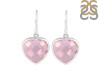 Pink Glass Earring-E GLS-3-1